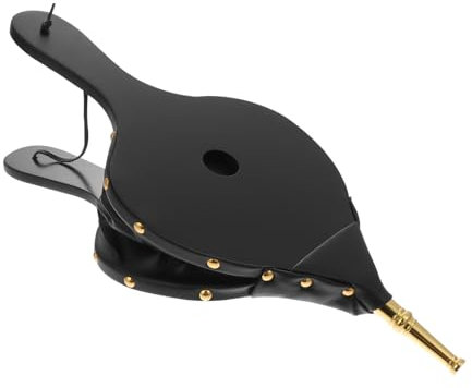 Cabilock 1Pc Soplador De Chimenea Soplador De Manual Fuelle De Chimenea Fuelle De Para Chimenea Soplador De Barbacoa Libre Ventilador Manual Soplador De Fuelle De