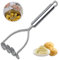 Kartoffelstampfer Edelstahl Kartoffel Stampfer, Hochleistungs-Metall-Kartoffel-Reicer mit Spiegelpolitur,Küchenstampfer Spülmaschinenfest für Kartoffel, Obstsäfte, Gemüsebrei, Püree