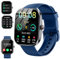 Smartwatch Damen Herren, 1.91'' Zoll HD Smart Watch mit Bluetooth Anrufe, Fitness Tracker mit 110+ Sportmodi, Herzfrequenz SpO2 Schlafmonitor Schrittzähler, IP68 Wasserdicht Fitnessuhr für Android iOS