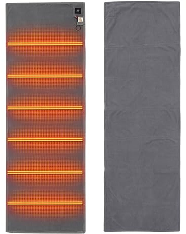 Scaldasalviette per sacco a pelo, riscaldatore elettrico portatile, riscaldante da campeggio, riscaldatore a batteria | accessorio per attrezzature all'aperto, comfort invernale sonno