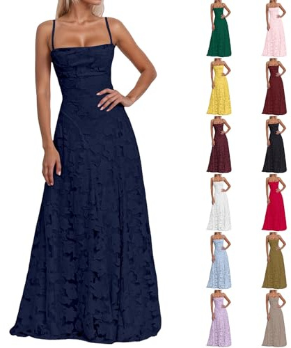 Générique Robe de Bal Jacquard Élégante pour Femme Robe de Soirée Longue