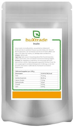 500 g Inulin | Pulver | Glutenfrei | Vegan | Süßungsmittel | Buxtrade