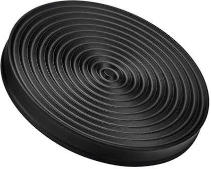 Normcore Base di ricambio per manomissione da 53,3 mm, base ondulata rivestita in titanio PVD, supporto aggiuntivo per manomissione in silicone