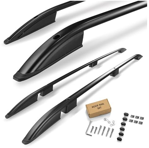 CHROMEMASTER | Barre da Tetto, Rail Tetto Compatibile con Citroen Jumpy L2 | Standard MEDIO 2016+; Sono Utilizzate per il Montaggio di Portapacchi, Box da Tetto o Portabiciclette | Alluminio