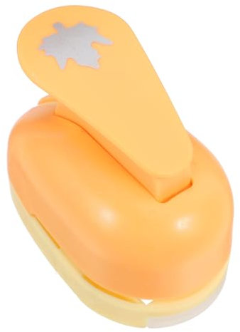 Lurrose Prägegerät Schlagloch Bastelpunsch Laschenstanzer Zum Basteln Mit Papier Locher Zum Nähen Schlagwort Mini-locher Papierstanzer Zum Basteln Locher Formen Kinder Locher Orange Abs