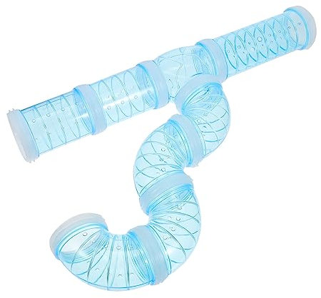 COSMEVIVI Röhre Für Hamster Aus Hartplastik Tunnel Für Haustier Käfig Spielzeug Für Hamsterkäfig Außen Labyrinth Außen Für Hamsterspielzeug