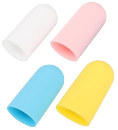 MUCKLILY 4pezzi Copribottiglie in Silicone Perdite Per Toeletta Protezione Per Crociere e Viaggio Adatto Per Bagagli e Contenitori