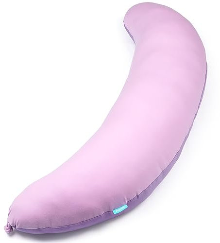 BYRIVER Schwangerschaftskissen zum Schlafen - Seitenschläferkissen mit Bezug - Pregnancy Pillow - Stillkissen für Kinder - 99cm