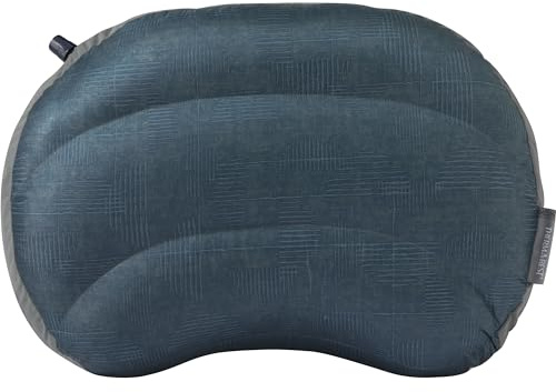 Therm-a-Rest Air Head Down Inflatable Camping and Travel Pillow, Midnight Print, Large -12.5 x 18
