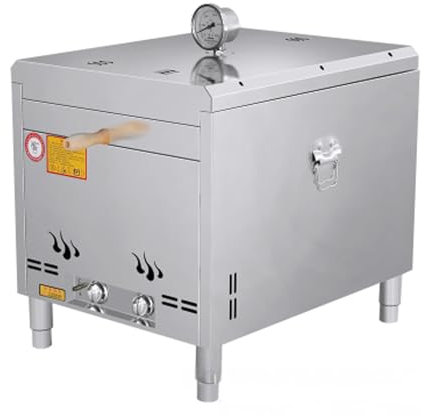 HSSMEUR Commercial Pizza Oven,220v/1200kw Large Gas Oven,Multifunctional Stainless Steel Oven,Independent Temperature Control For Restaurants, Family Gatherings