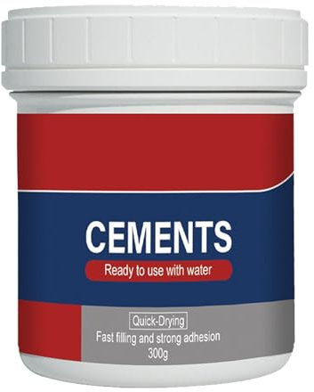 Reparación de Concreto - Relleno Sellador de Cemento, Sellador para Parches de Concreto | Relleno de Huecos para Restauración de Concreto, Sellador Compuesto para Parches de Concreto, Relleno para Res