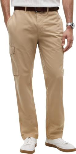 Tommy Hilfiger Pantalones Cargo Hombre Denton Twill con Bolsillos