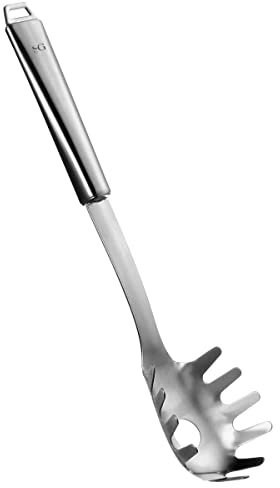 5five - cuchara para pasta de acero inoxidable silver precision