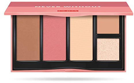 Correttori viso Pupa Never without palette viso all in one - 002 Medium Skin