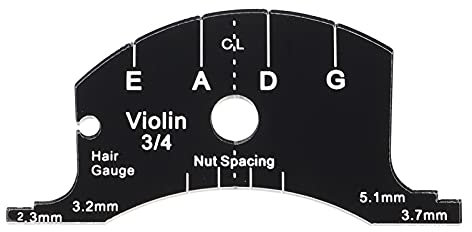 Milisten 1stück Multifunktionales Violinbrücken-template Präzises Geigenbau-werkzeug Zur Einfachen Anpassung Und Reparatur Geeignet Für Modelle Langlebig Praktisches Zubehör Für