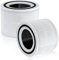 Covienapp 2 Stück Ersatzfilter für LEVOIT Core 300 / Core 300S Luftreiniger Core 300-RF Ersatzfilter 3-in-1-True-HEPA-Filter, Ersatz Filter,Weiß