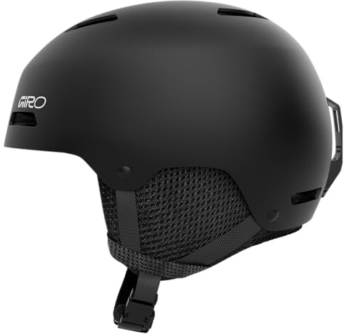 Giro Crue Kids Schneehelm - Mattschwarz - Größe S (52-55.5cm)