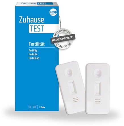 2x ZuhauseTEST Fertilität | Fruchtbarkeits-Schnelltest für Männer | Zeugungsfähigkeit Schnelltest für den Mann | Spermien Schnelltest
