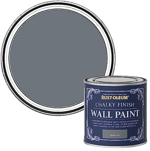 Rust-Oleum Chalky Wall Paint Marine Grey 125ml