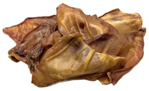 Maltbys' Stores 8x Premium Pigs' Ears 100% Natural Dog Treats Chews [PEC]
