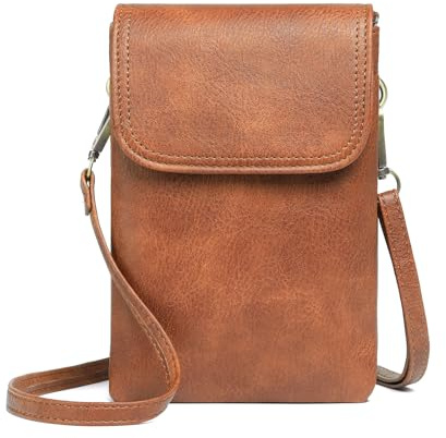 GAEKEAO Borsa a Tracolla Donna, Portafoglio Donna Pelle, Cellulare Tracolla Donne, Borsa a Tracolle, con Scomparti per Carte, Tracolle Regolabile e Staccabile per le Donne