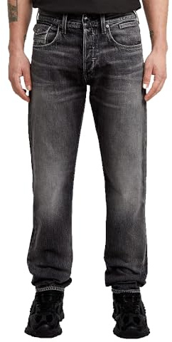 G-Star Homme Jean Morry FWD Regular Tapered, Bleu (faded scoria grey D26141-D537-H147), 33W / 34L