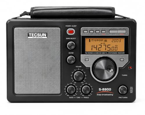 TECSUN S-8800 radiomottagare med flera konverteringar Am/FM/LW/SW/SSB