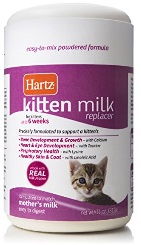 Hartz Powdered Kitten Milk Replacer Formula - 11Oz