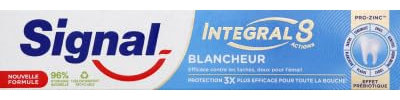Signal Dentifrice intégral 8 prébiotique blancheur - 7,5cl