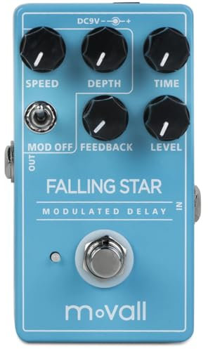 Movall MP-104 – Falling Star Modulated Delay, analoges Delay-Gitarrenpedal