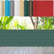 Pantalla de Balcón 120 x 750 cm 220G/M² Densidad HDPE UV Protección Transpirable, Fácil Instalación Pantalla HDPE para Balcón para Jardín, Vayas O Piscina, Verde Oscuro