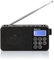Roadstar TRA-2340PSW Radio Portátil Digital Multibanda Am/FM/SW Funciona a Red/Pilas, Toma de Auriculares, Transistor Pequeño y Ligero, Altavoz 8W, Temporizador para Apagado, Negro