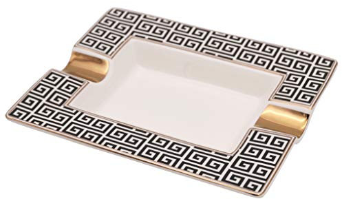 GERMANUS Cigar Ashtray Made of Real Porcelain - Moorish