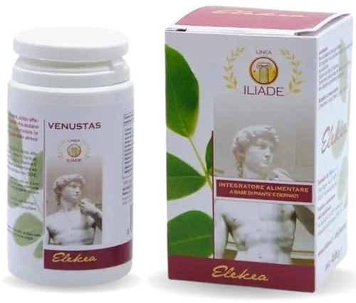 VENUSTAS Integratore Collagene detossinante, integratore Acido Alfa Lipoico e Vitamina C, Pelle Luminosa, Antiage, Azione Antiossidante, 100 Capsule 430mg