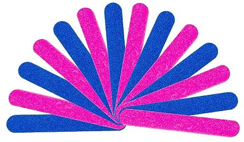 Professionelle nagelfeile 100 stück einweg-nagelfeile mit zwei enden mini nagelfeile schotter（180/240 feinheit ）professionelle pflege mini-nagelfeile für nagelpflege, zuhause, nagelstudio, nagelstudio