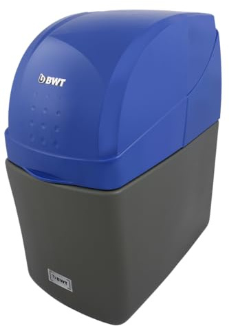 BWT WS455 Hi Flow Electronic Demand Block/Tablet Water Softener, Blue, 10 Litre