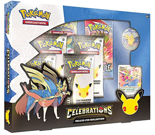 Pokémon 25th Anniversary Celebrations Deluxe-Pin-Kollektion (deutsch) (Sammelkartenspiel)