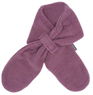 Sterntaler Baby Unisex Melange Schal - Kinderschal aus Recyceltem Microfleece - Lila, 70