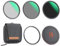 K&F Concept Magnetic Filter Set Nano X-Serie 62mm Magnetisches Schnellwechsel System Quick Swap System Polfilter(CPL),ND8,ND64 mit Magnetischer Adapterring und Objektivdeckel, Filtertasche