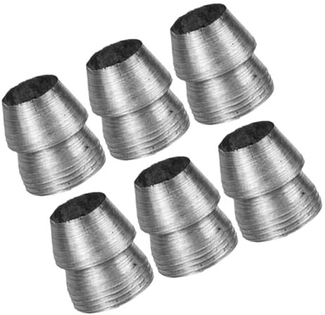 BESPORTBLE 6 Piezas Herramientas de jardinería cuña de Mango de Martillo cuña para Martillo Cuña divisoria con Mango de Martillo cuña para Herramienta cuña metálica Planchar Grey