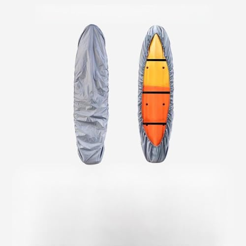 Saluaqui Tungt Vattentätt UV-bevis Kajakskydd med Elastisk Hem och Snap-knapps Säker Design för Utomhuslagring Av Kanoter, : Er och Paddelbrädor (Xl)