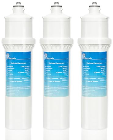 F.Set.SS-2.5 Water Filter Cartridge, High-Performance Replacement for F.Set.SS-2.5 Filter Unit, Compatible with F.Set.SS-2.5 & Elf-SS-2.5-R Model(3 Pack)