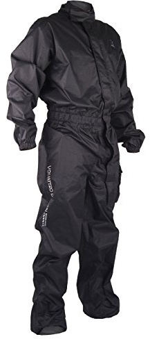 V Quattro Design Combinaison de Pluie Moto Homme Targa, Noir, Taille XL