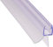 BAUHANDEL24-100cm Duschdichtung transparent, für Glasstürke 6mm 7mm 8mm, Ersatzdichtung Dusche, Duschkabine Dichtung, UV- und Schimmelbeständig