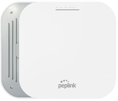 Peplink Indoor Wireless Access Point Simultaneous Dual-Band 802.11ax/ac/b/g/n 1x 2.5 Multigigabit Ethernet Port 4x4 MIMO Wi-Fi 6 AP InControl Cloud Management APO-AX