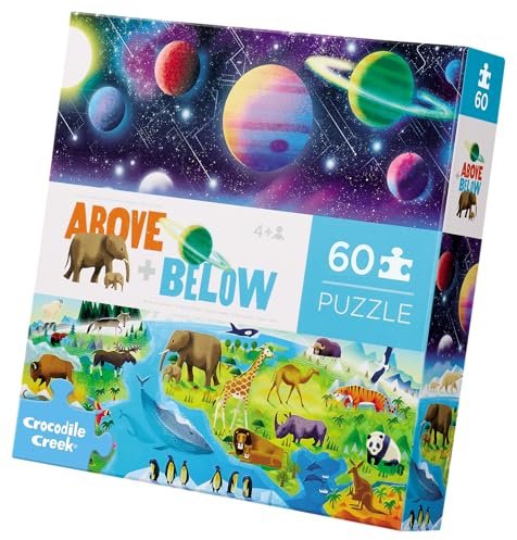 CROCODILE CREEK 48 Stück Above & Below/Earth & Space New!