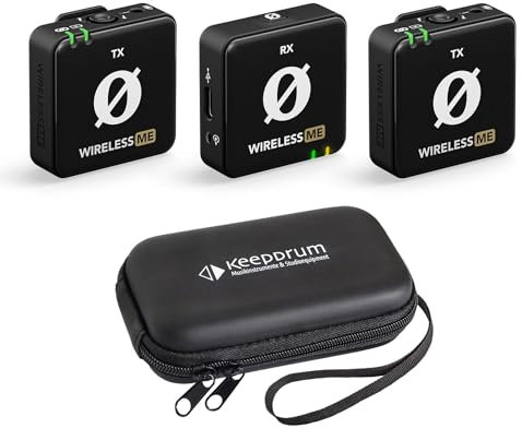 Rode Wireless ME Dual Wireless Microphone System + Keepdrum Soft Case