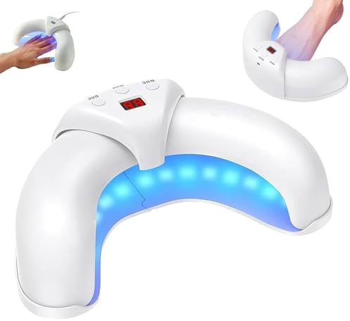 orthovital micosi unghie,Dispositivo di Trattamento Laser dei Funghi Delle Unghie dei Piedi Indolore,Trattamento domiciliare di onicomicosi,Nail Art Strumenti (1PCS)