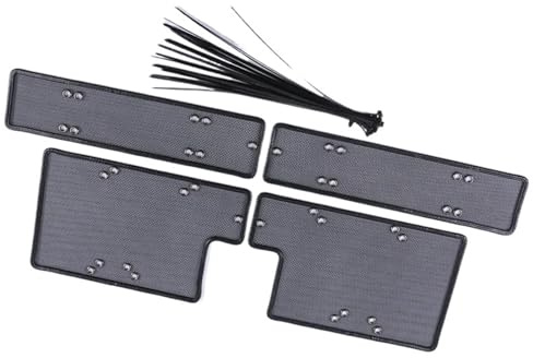 Bandes de Calandre Grille de protection anti-insectes en acier inoxydable pour voiture, compatible avec Toyota RAV4 (2019-2020) Calandre