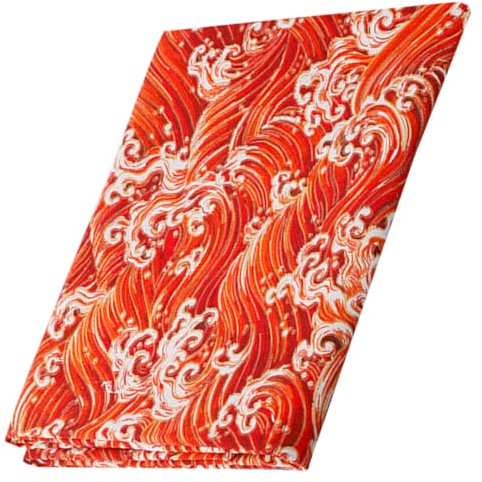 NUOBESTY Paño de Envoltura Japonés Estilo Tradicional para Bento y Caja de Regalo Resistente y Suave Multiuso para Picnic Almuerzo y Decoración